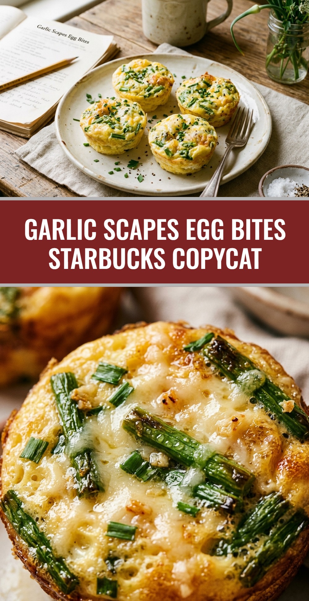 Garlic Scapes Egg Bites Starbucks Copycat